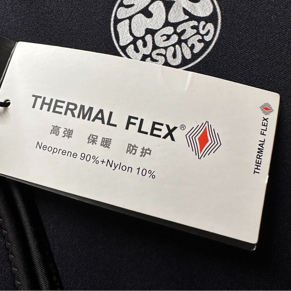 NWT SLINX 3mm Neoprene Wetsuit Top Vest Thermal Warm Sleeveless Vest Size Large - Picture 8 of 11